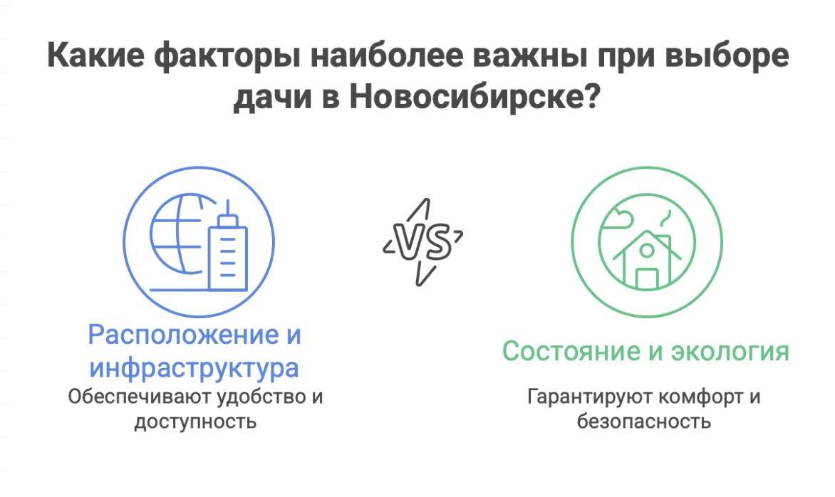 купить дачу в Новосибирске